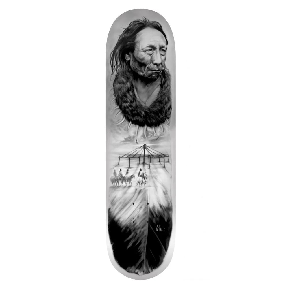 Colonialism Joe Buffalo Chief Big Bear Deck - 8.5