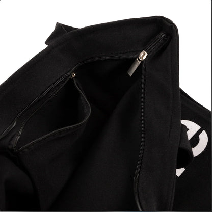Lilypad MAG-A-ZINE 20L Canvas Zipper Tote - Black