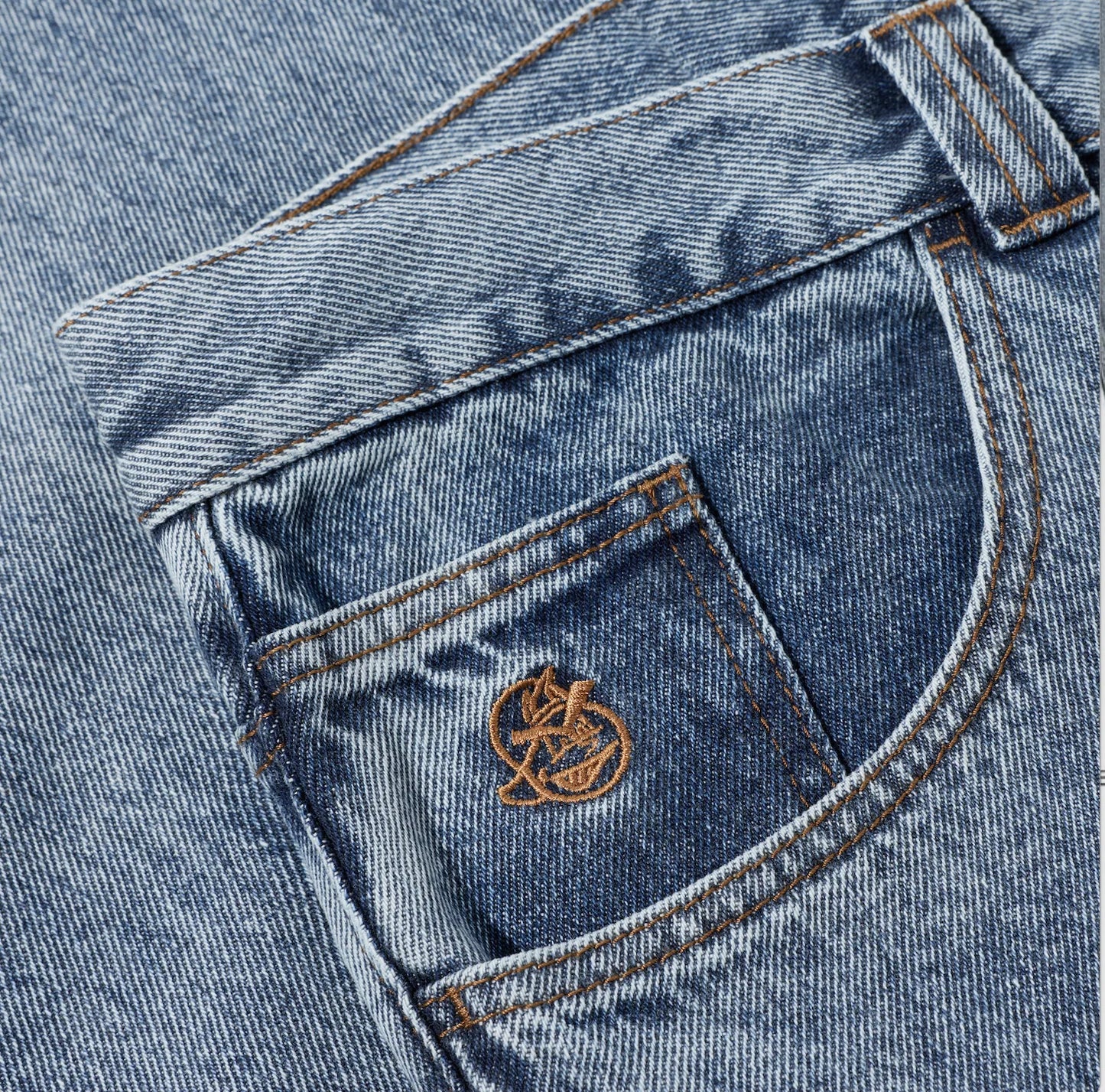 Polar '93 Denim - Heavy Washed Blue