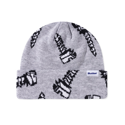 Butter Goods Screw Beanie - Grey