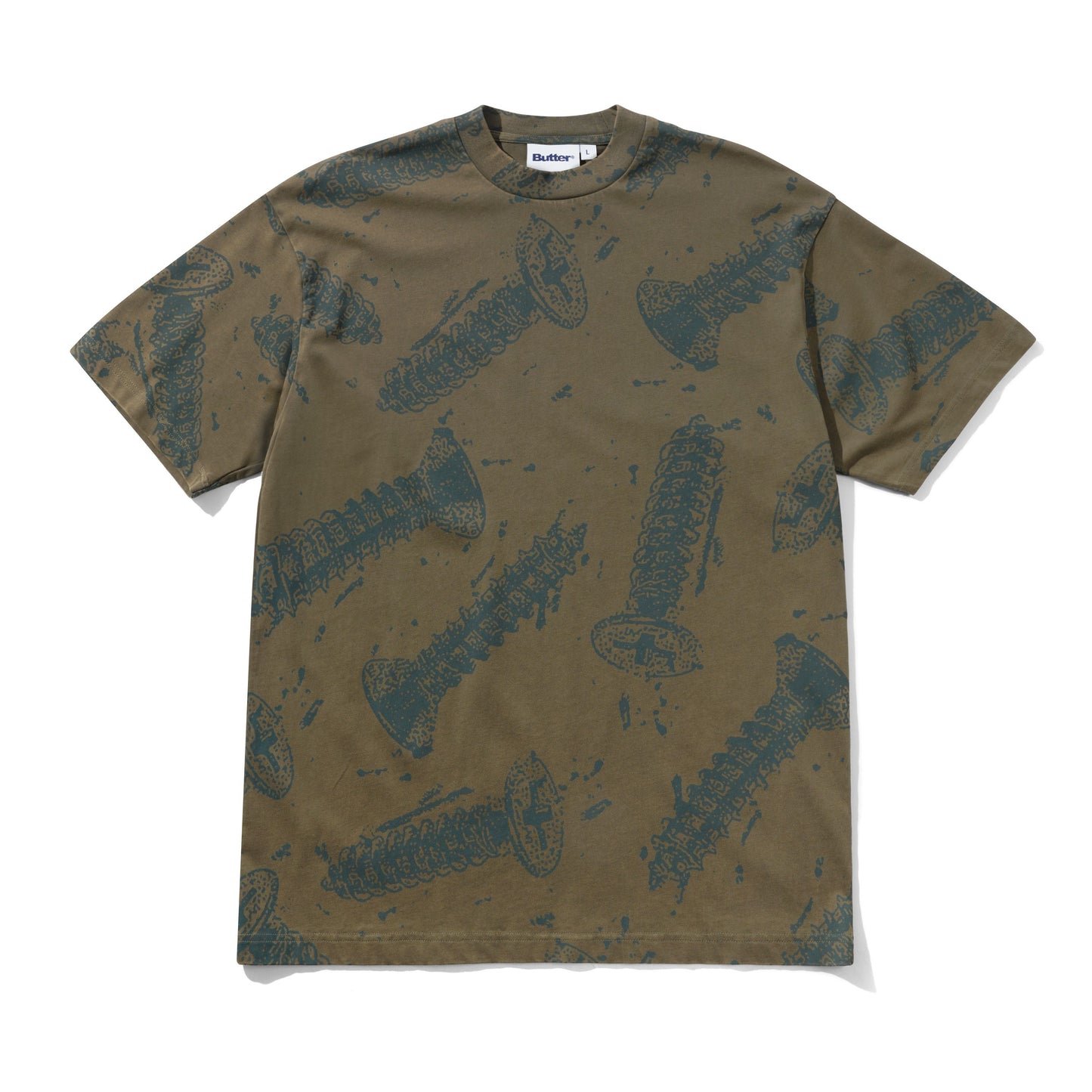 Butter Goods Screw Tee - Washed Fatigue