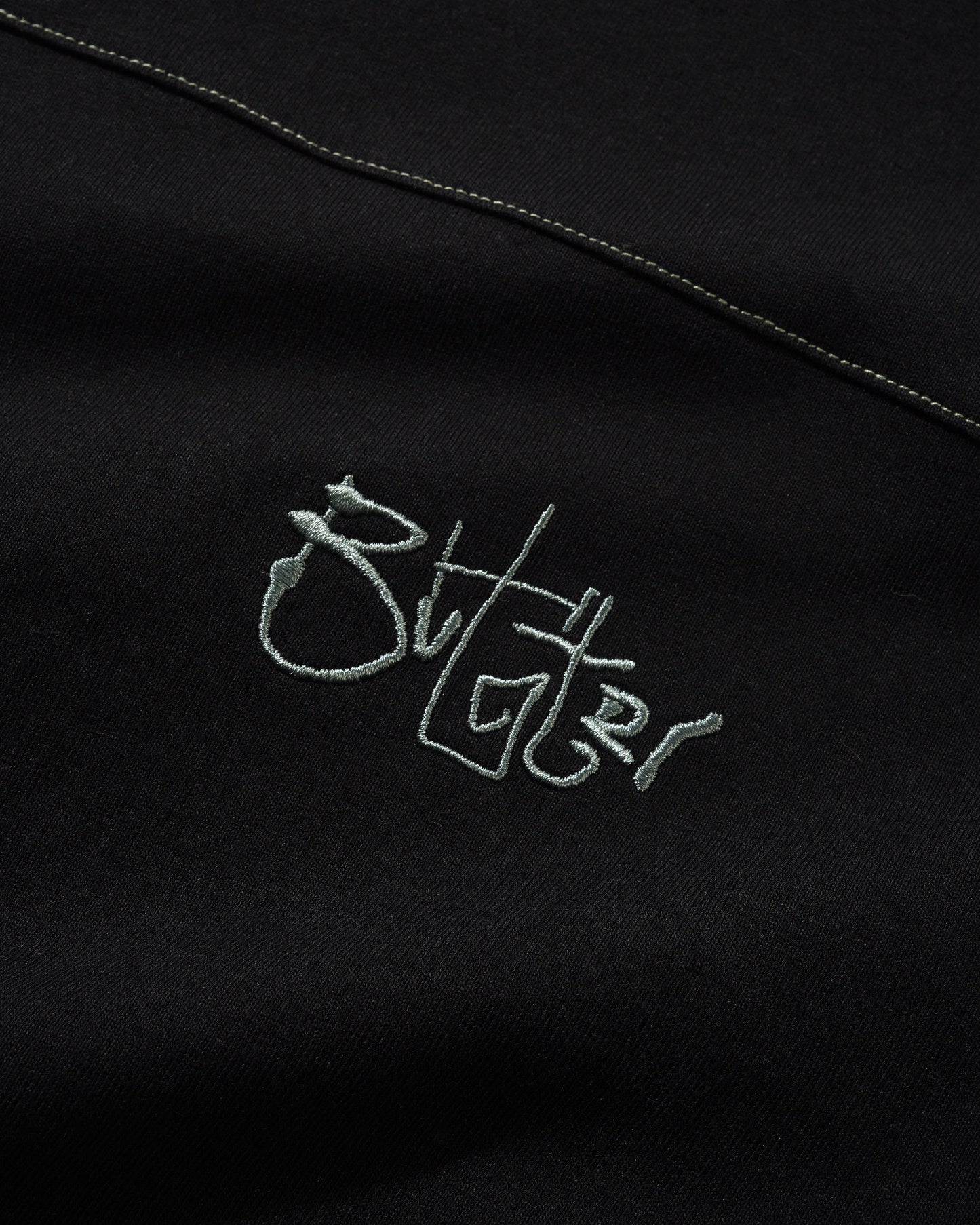 Butter Goods Scribble Football Tee - Black/Canteen