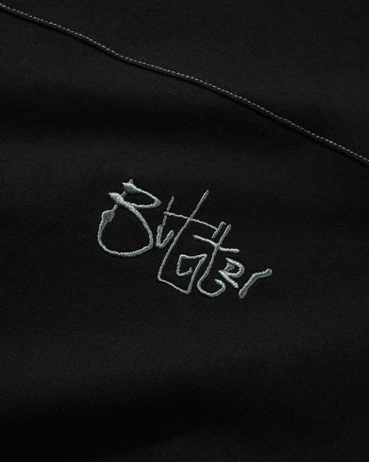 Butter Goods Scribble Football Tee - Black/Canteen