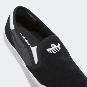 Adidas Shmoofoil Slip - Core Black/Grey Six/Cloud White