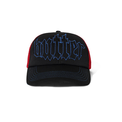 Butter Goods Shock Trucker Cap - Black