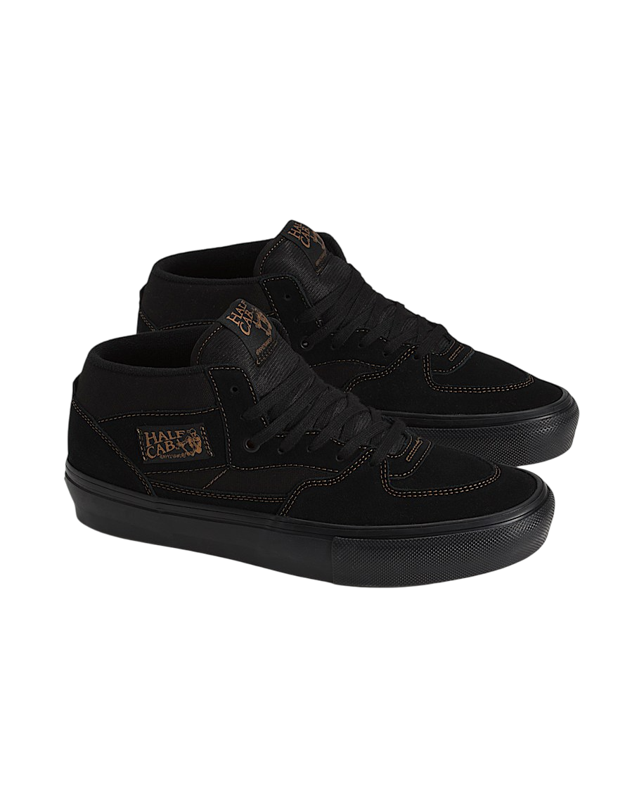 Vans Skate Half Cab - Black/Black/Brown