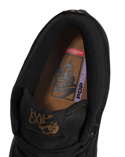 Vans Skate Half Cab - Black/Black/Brown