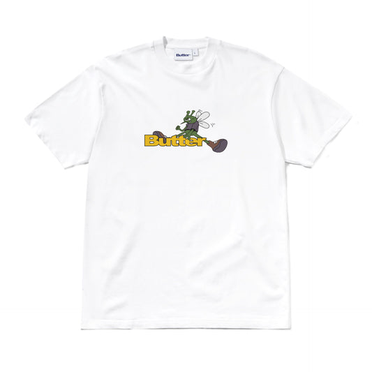 Butter Goods Skeeter Logo Tee - White