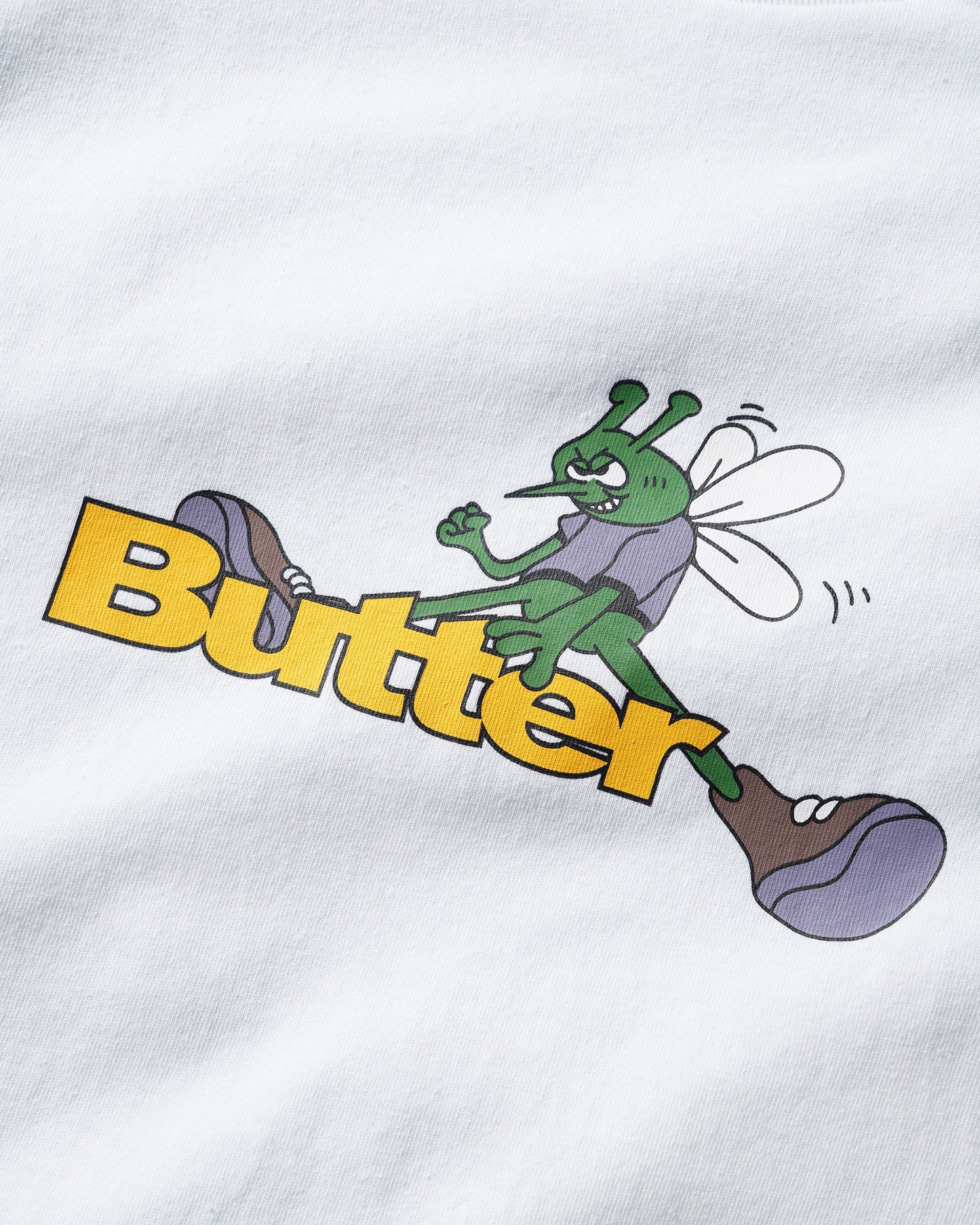 Butter Goods Skeeter Logo Tee - White