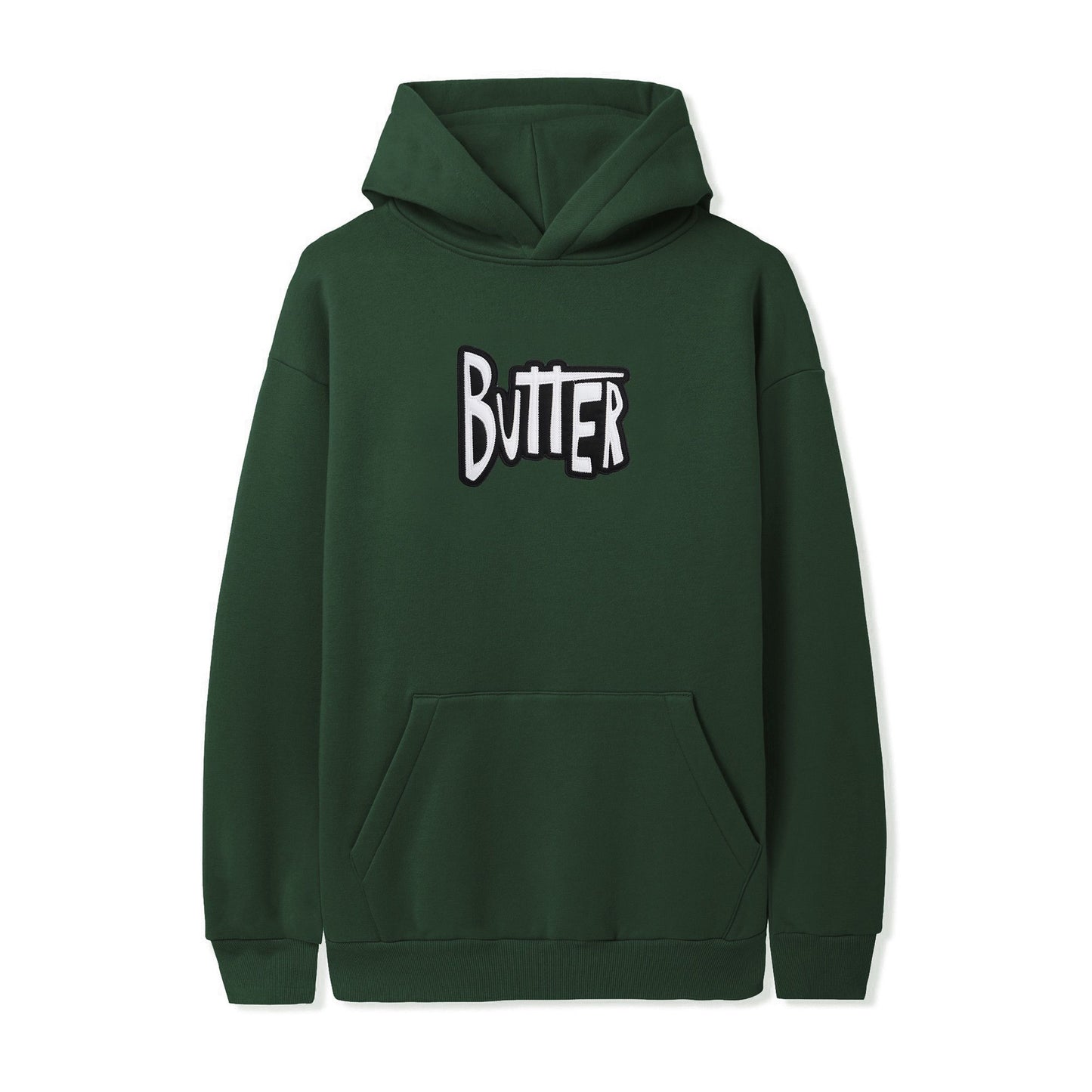 Butter Goods Sketch Applique Pullover Hoodie - Fatigue