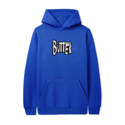 Butter Goods Sketch Applique Pullover Hoodie - Royal