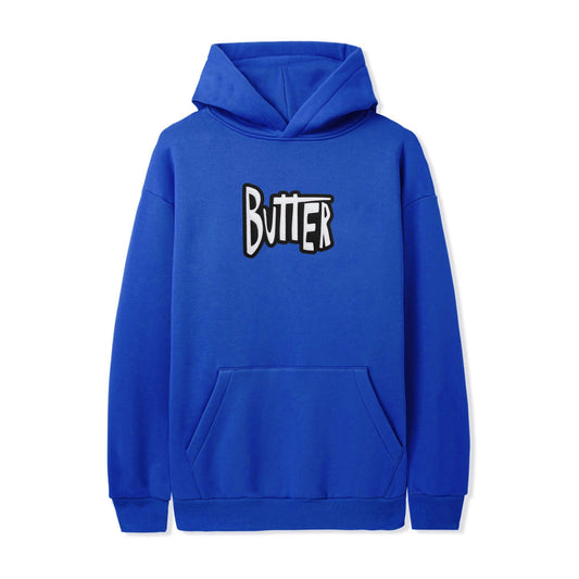 Butter Goods Sketch Applique Pullover Hoodie - Royal