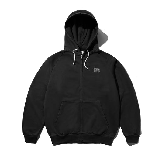 Butter Goods Sketch Zip Up Hoodie - Black