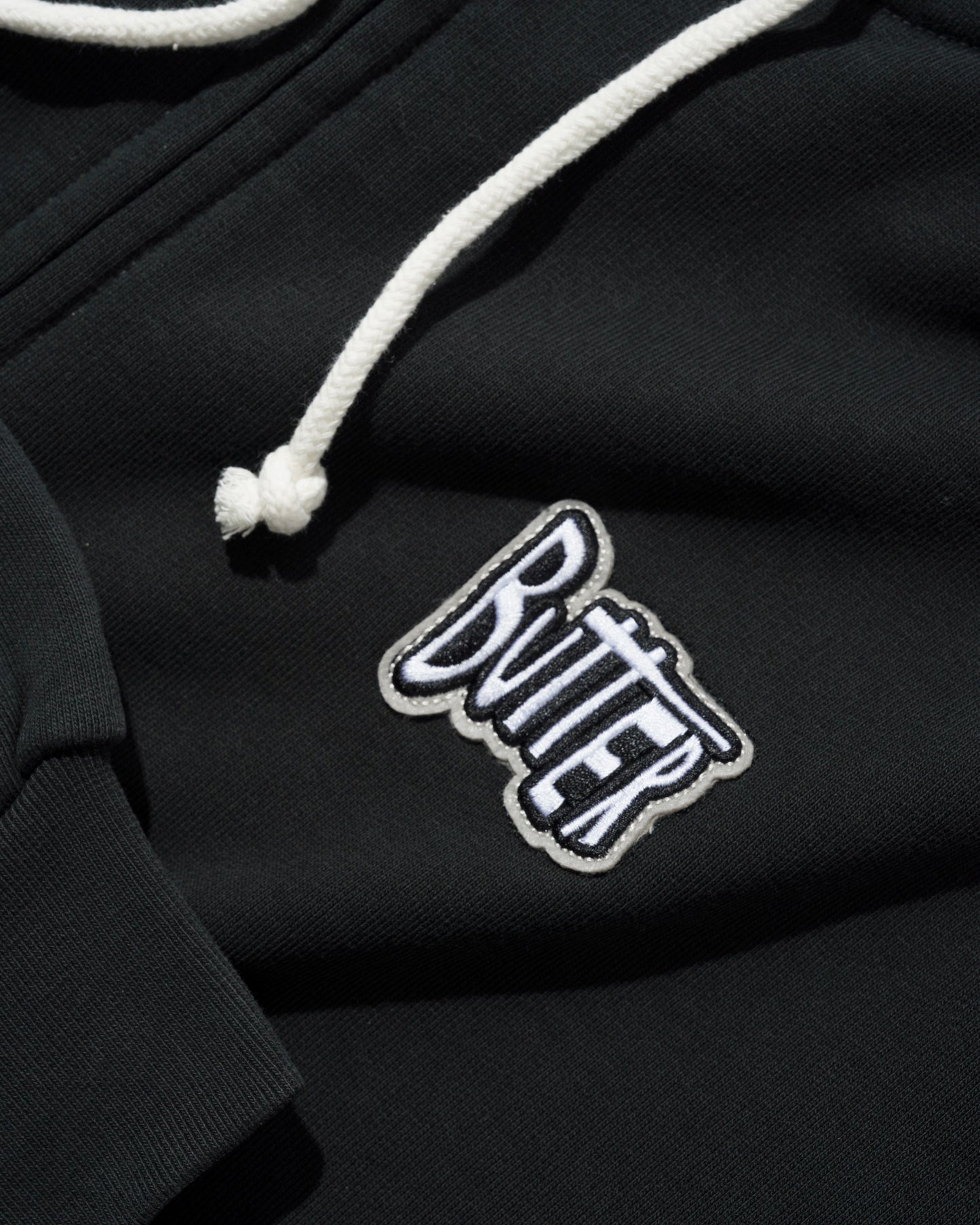 Butter Goods Sketch Zip Up Hoodie - Black