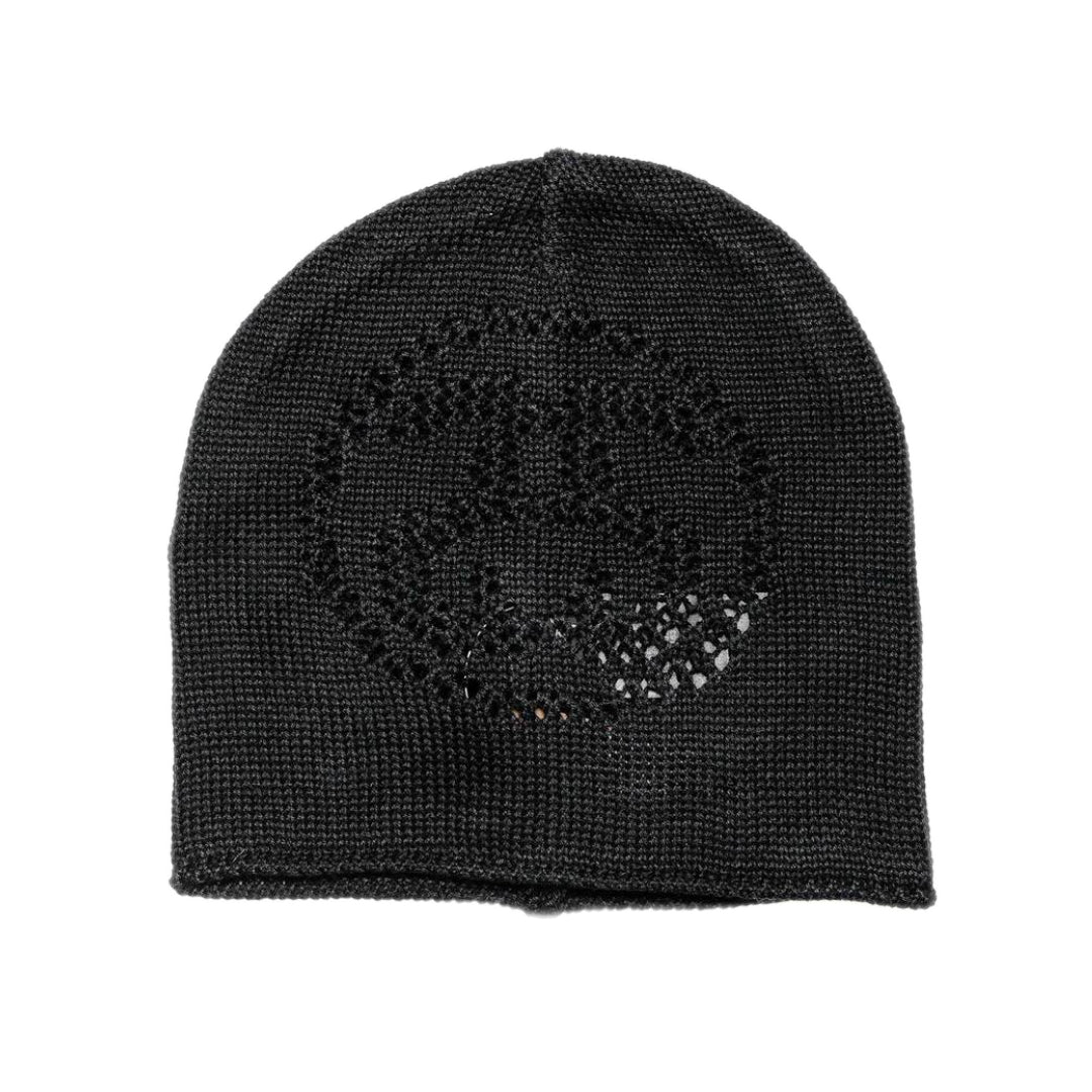 Stussy Loose Knit Ss-Link Skullcap Beanie - Black