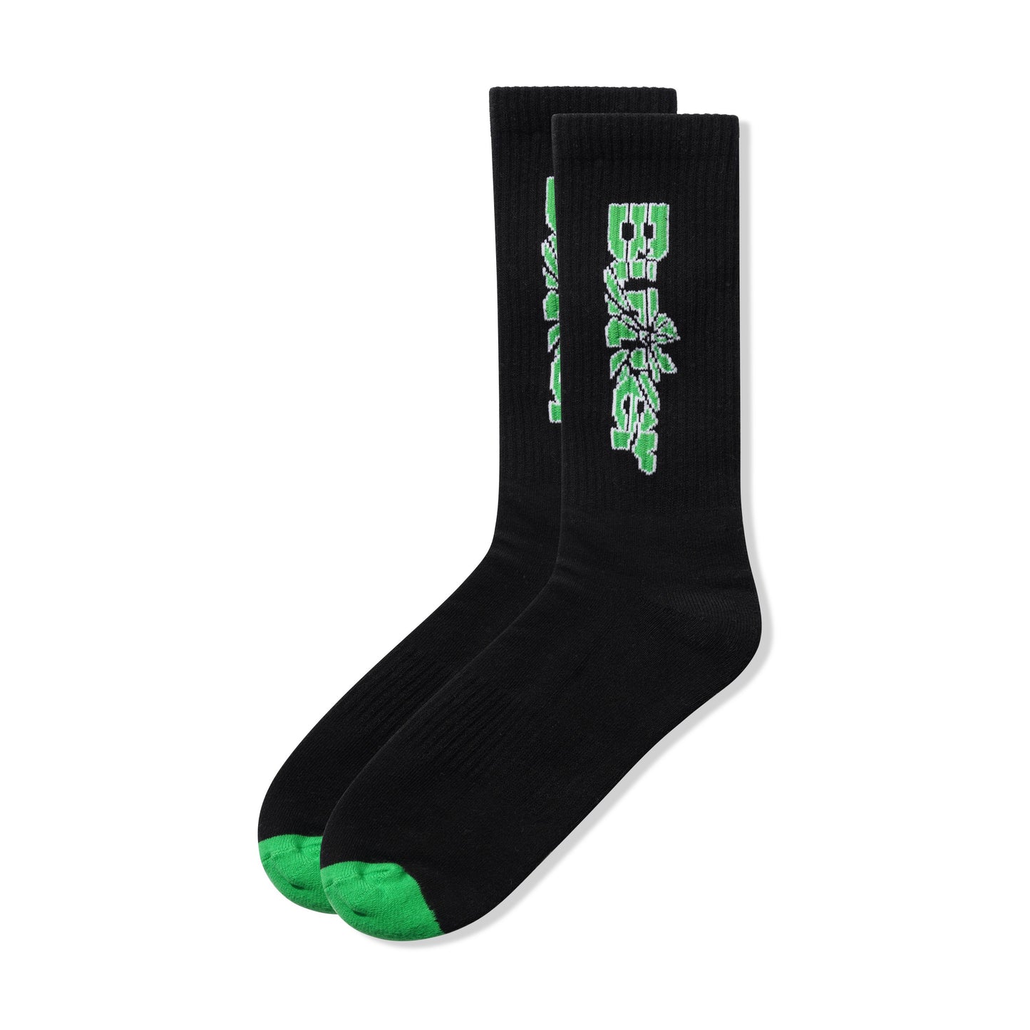 Butter Goods Smashed Logo Socks - Black