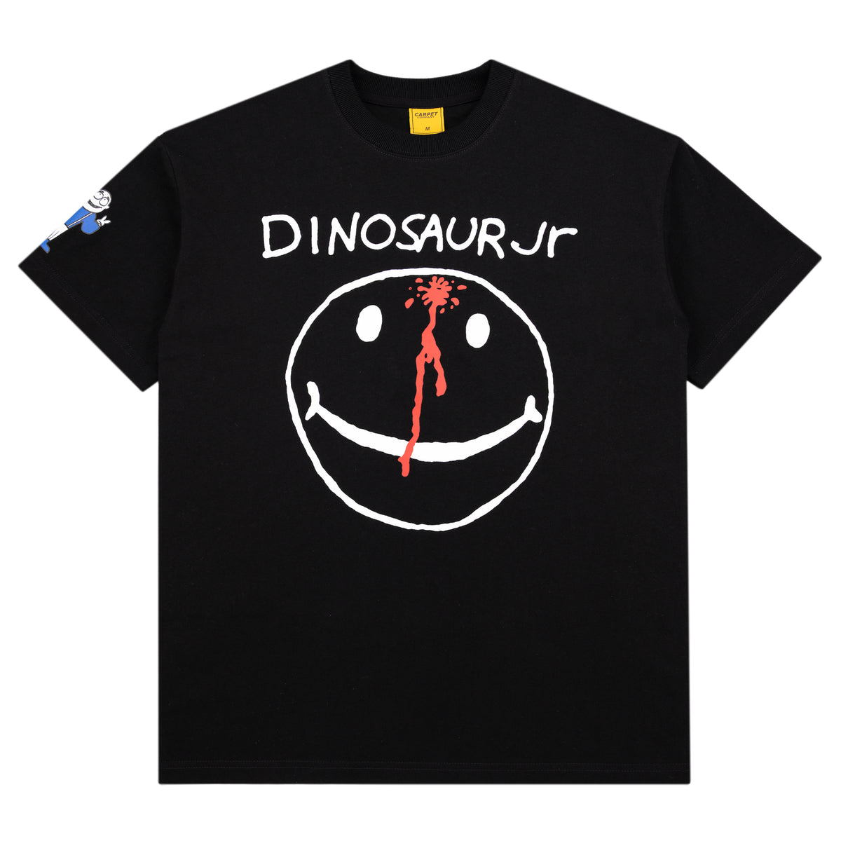 Carpet Company Dinosaur Jr Smiley Tee - Black