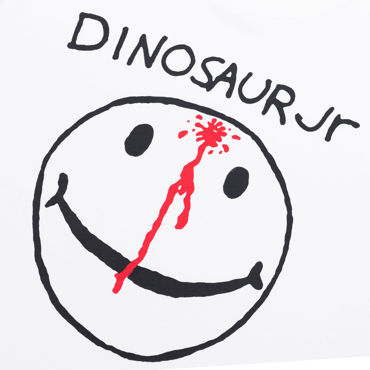 Carpet Company Dinosaur Jr Smiley Tee - White