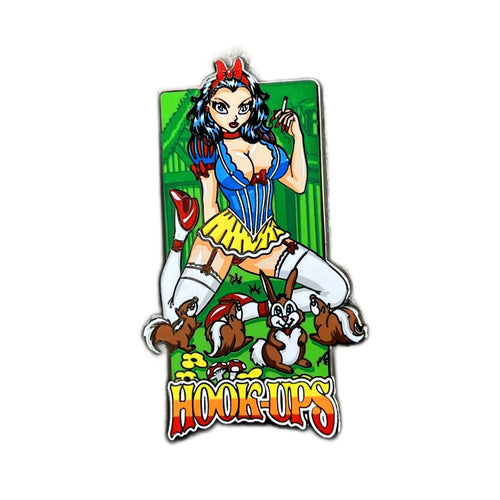 Hook-Ups Snow White Enamel Pin