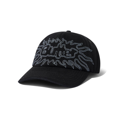 Butter Goods Solar 6 Panel Cap - Washed Black