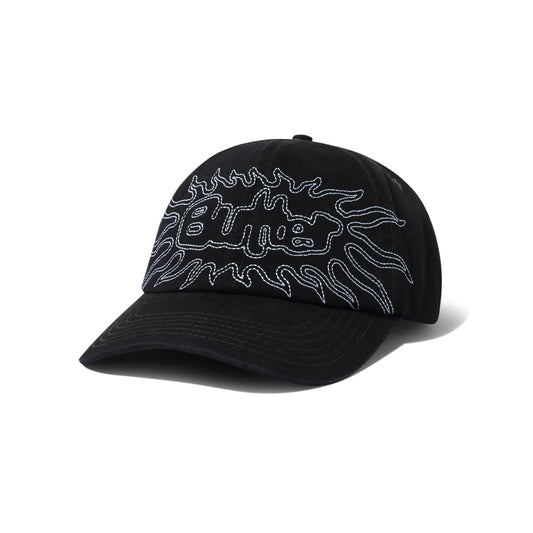 Butter Goods Solar 6 Panel Cap - Washed Black