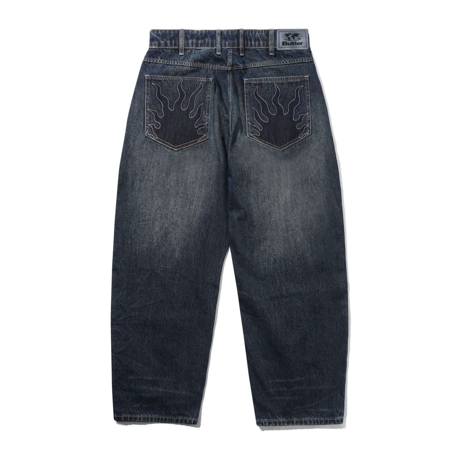 Butter Goods Solar Fade Denim Jeans - Blue Tint Ripple