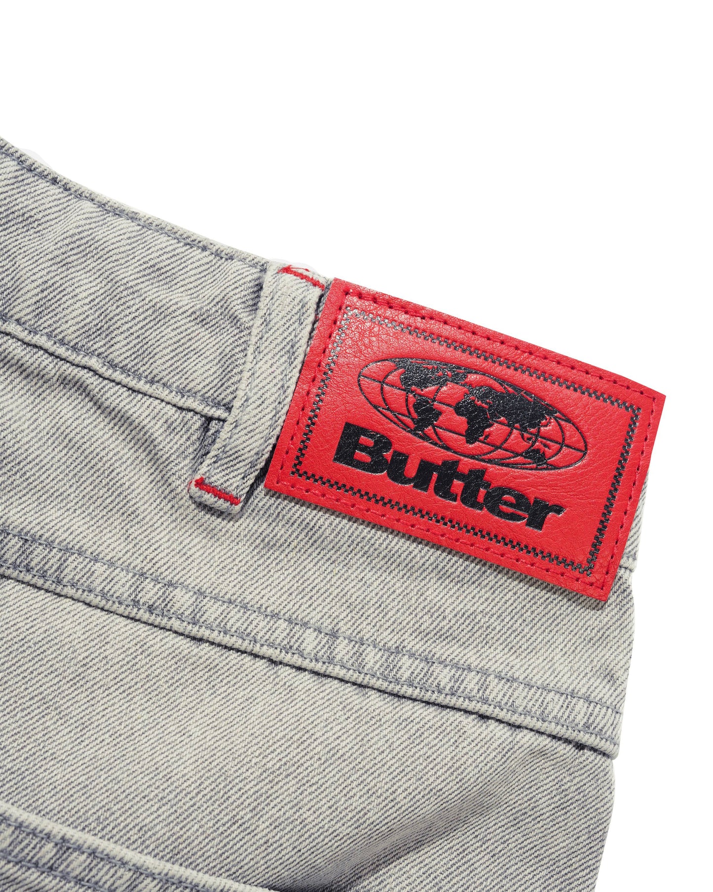 Butter Goods Solar Fade Denim Jeans - Grey Wash