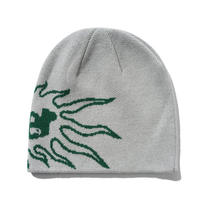 Butter Goods Solar Skully Beanie - Grey