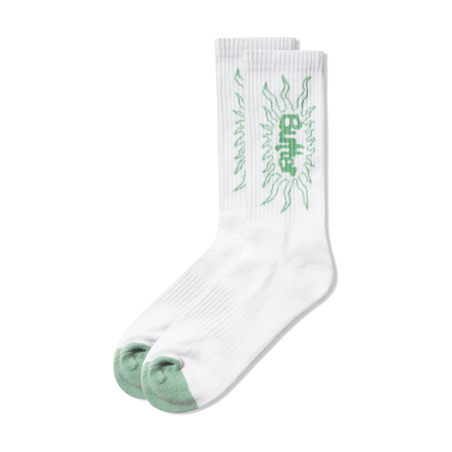 Butter Goods Solar Socks - White