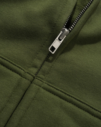 Butter Goods Solar Zip Hoodie - Army