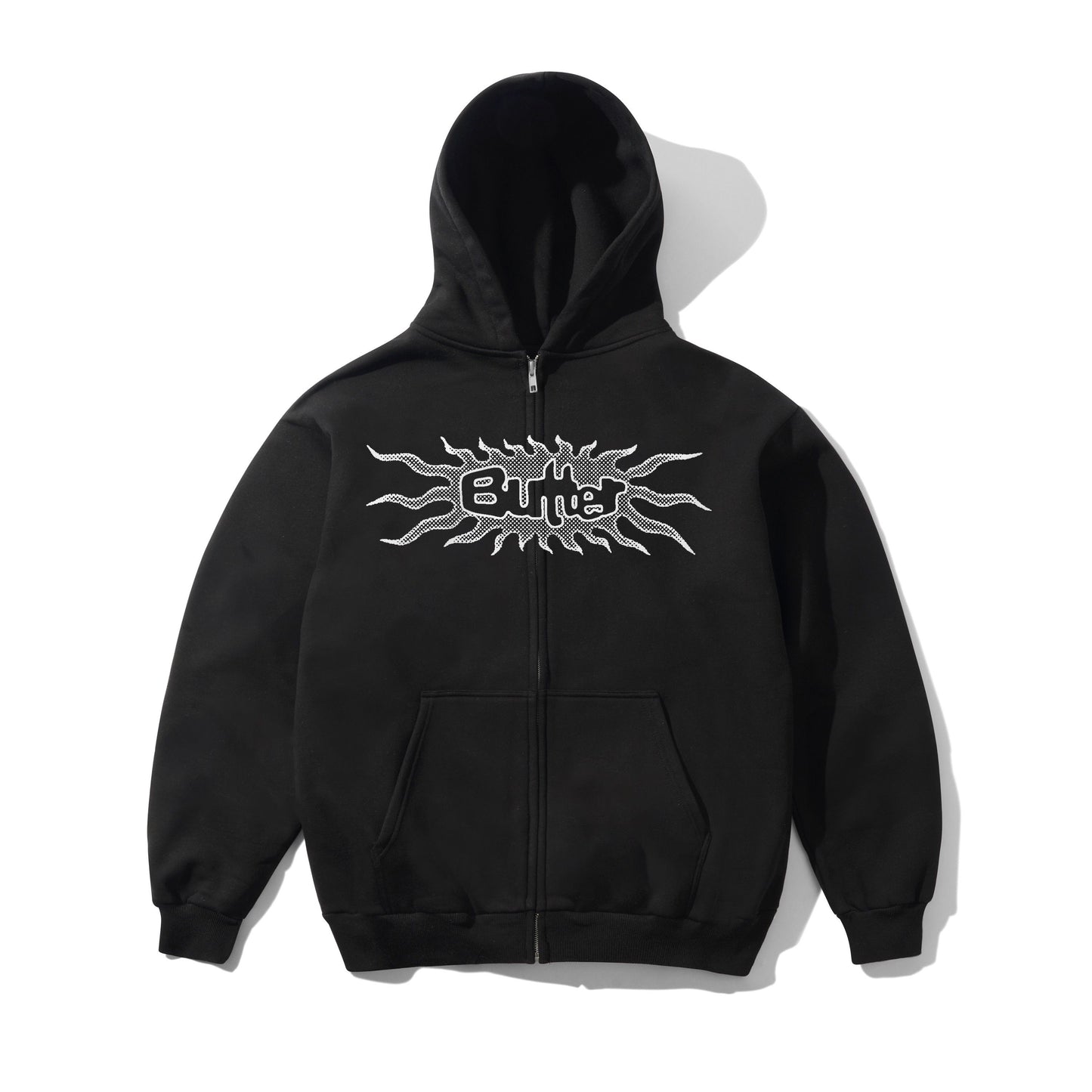 Butter Goods Solar Zip Hoodie - Black