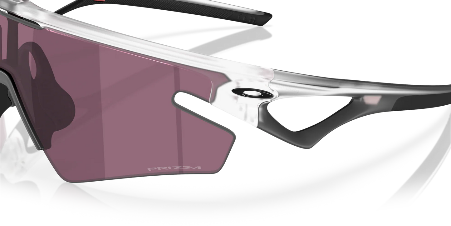 Oakley Sphaera Slash Sunglasses - Matte Clear/Road Black