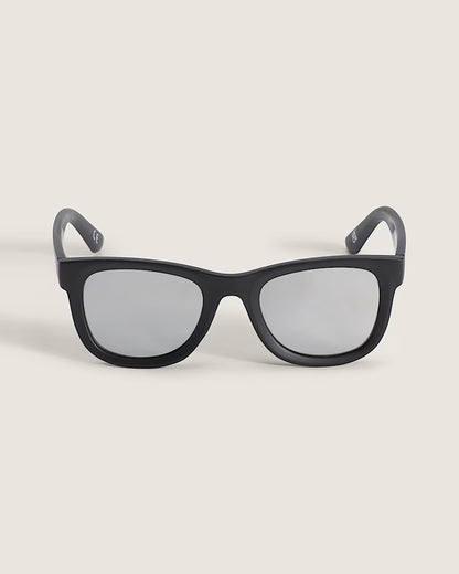 Vans Spicoli Sunglasses - Black Matte/Silver Mirror