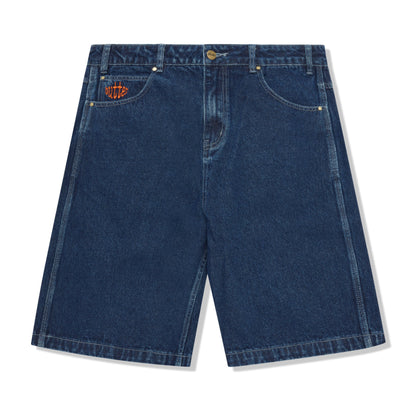 Butter Goods Spider Denim Shorts - Dark Indigo