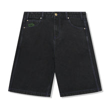 Load image into Gallery viewer, Butter Goods Spider Denim Shorts - Washed Black