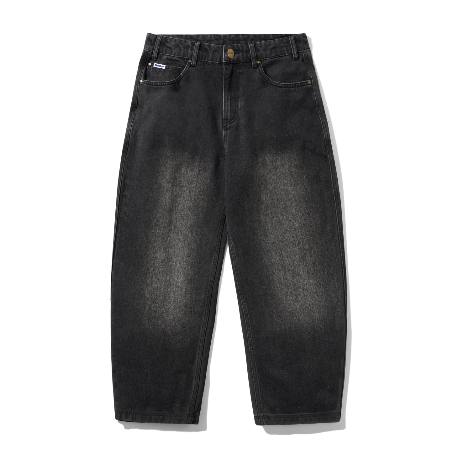 Butter Goods x Peanuts Spike Denim Jeans - Faded Black