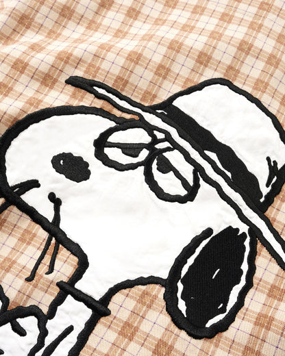 Butter Goods x Peanuts Spike Jacket - Sandstone Plaid
