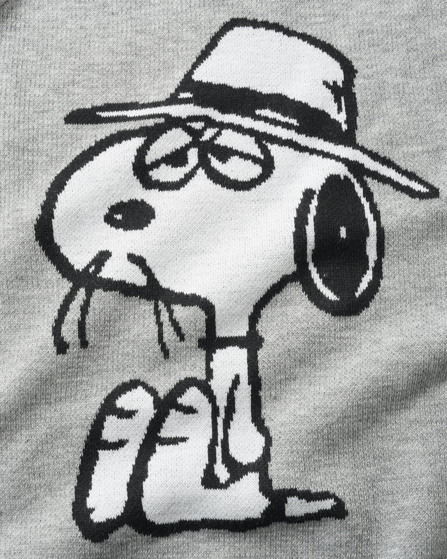 Butter Goods x Peanuts Spike Knit Sweater - Ash
