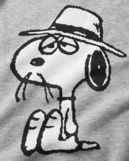 Butter Goods x Peanuts Spike Knit Sweater - Ash