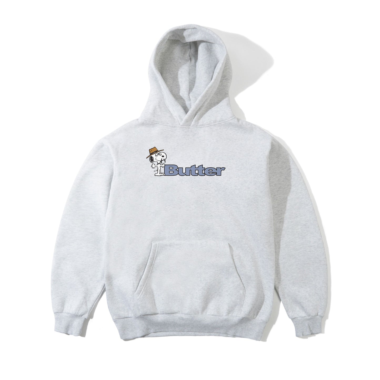 Butter Goods x Peanuts Spike Logo Hoodie - Ash