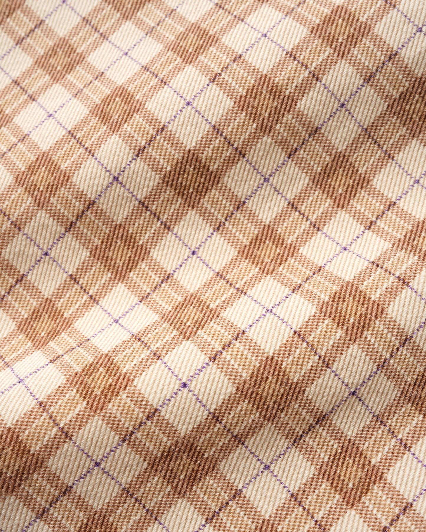 Butter Goods x Peanuts Spike Work Shorts - Sandstone Plaid