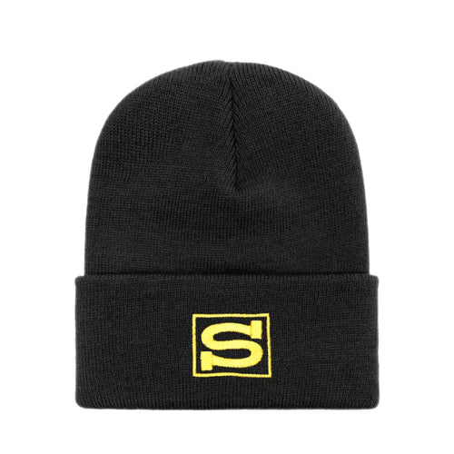 Stussy Sport Cuff Beanie  - Black