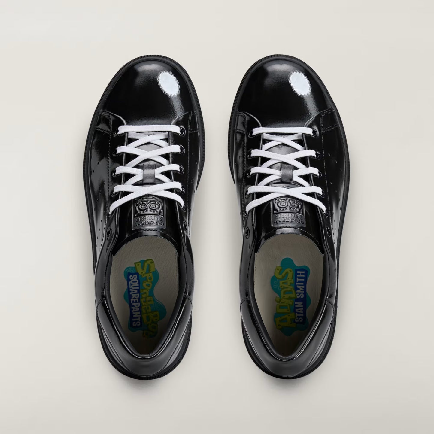 Adidas Stan Smith Freizeit X Spongebob Shoes - Black/Black