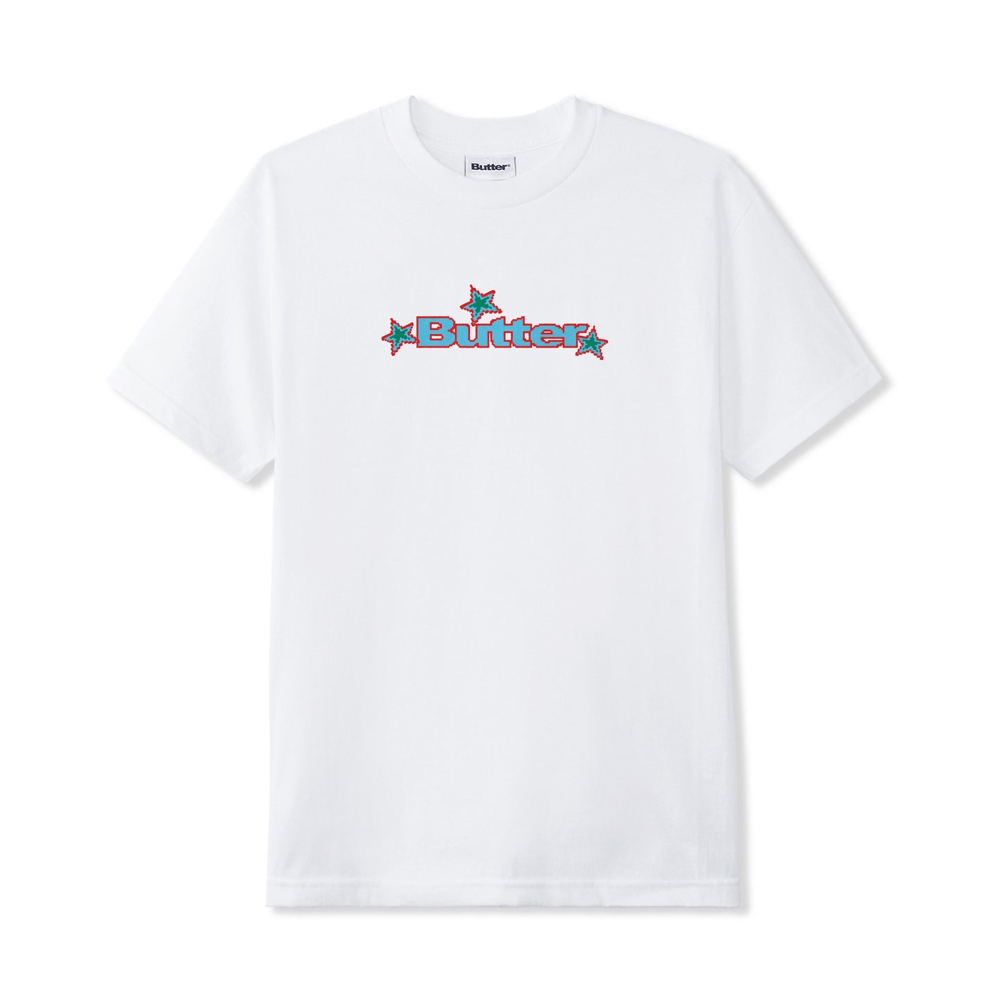 Butter Goods Star Logo Tee - White