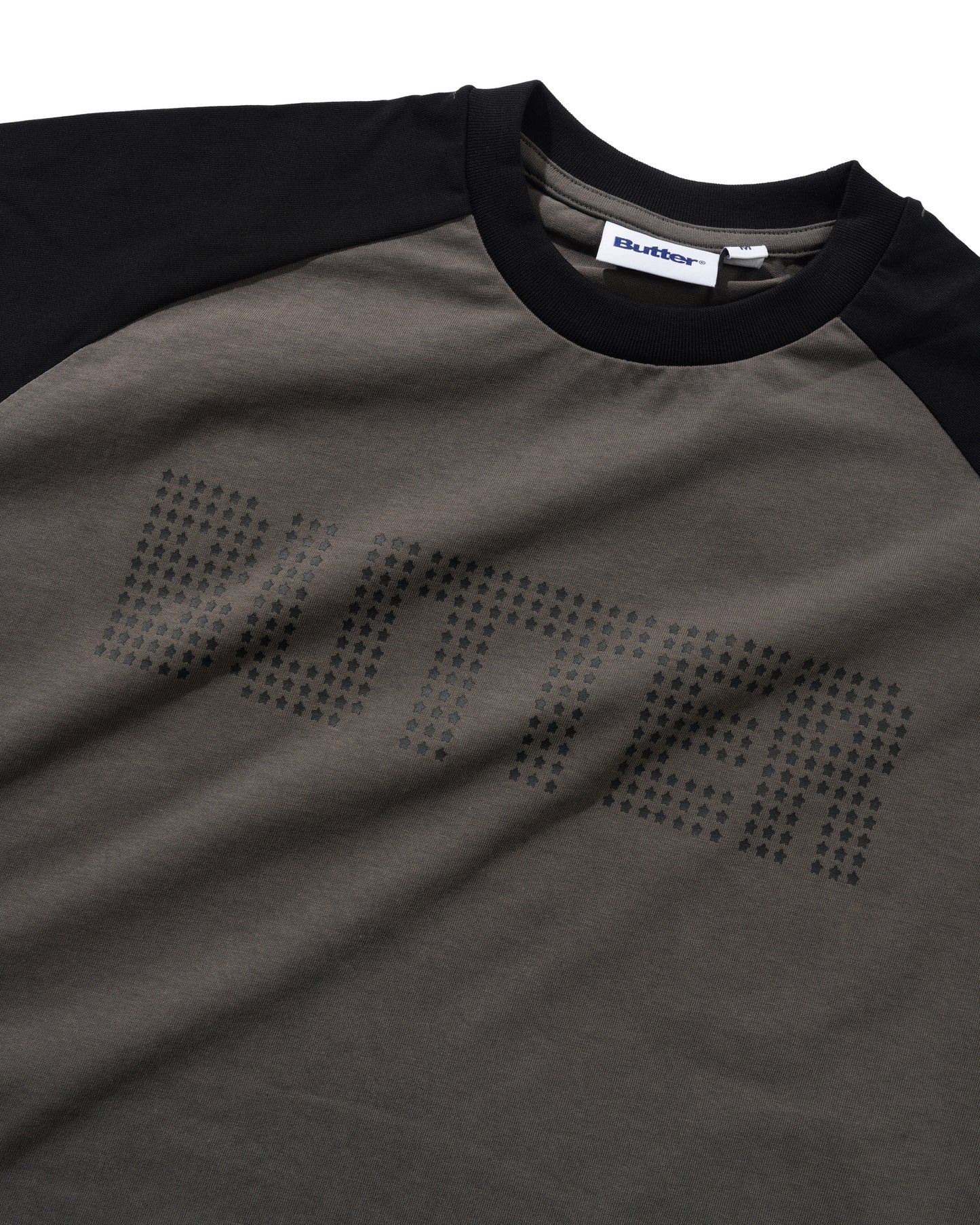 Butter Goods Stars Raglan Tee - Black