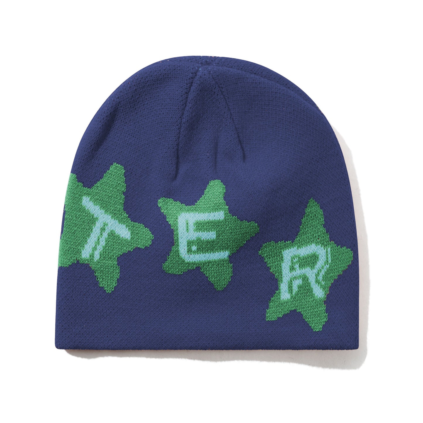 Butter Goods Stars Skully Beanie - Navy