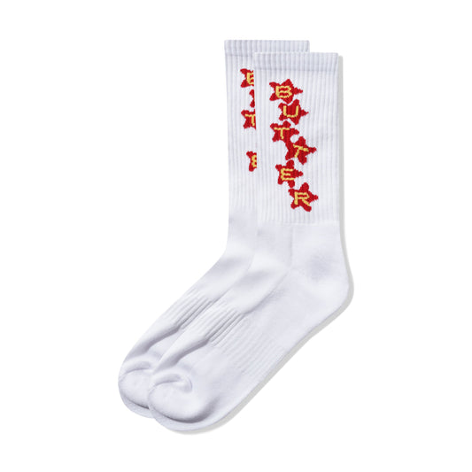 Butter Goods Stars Socks - White