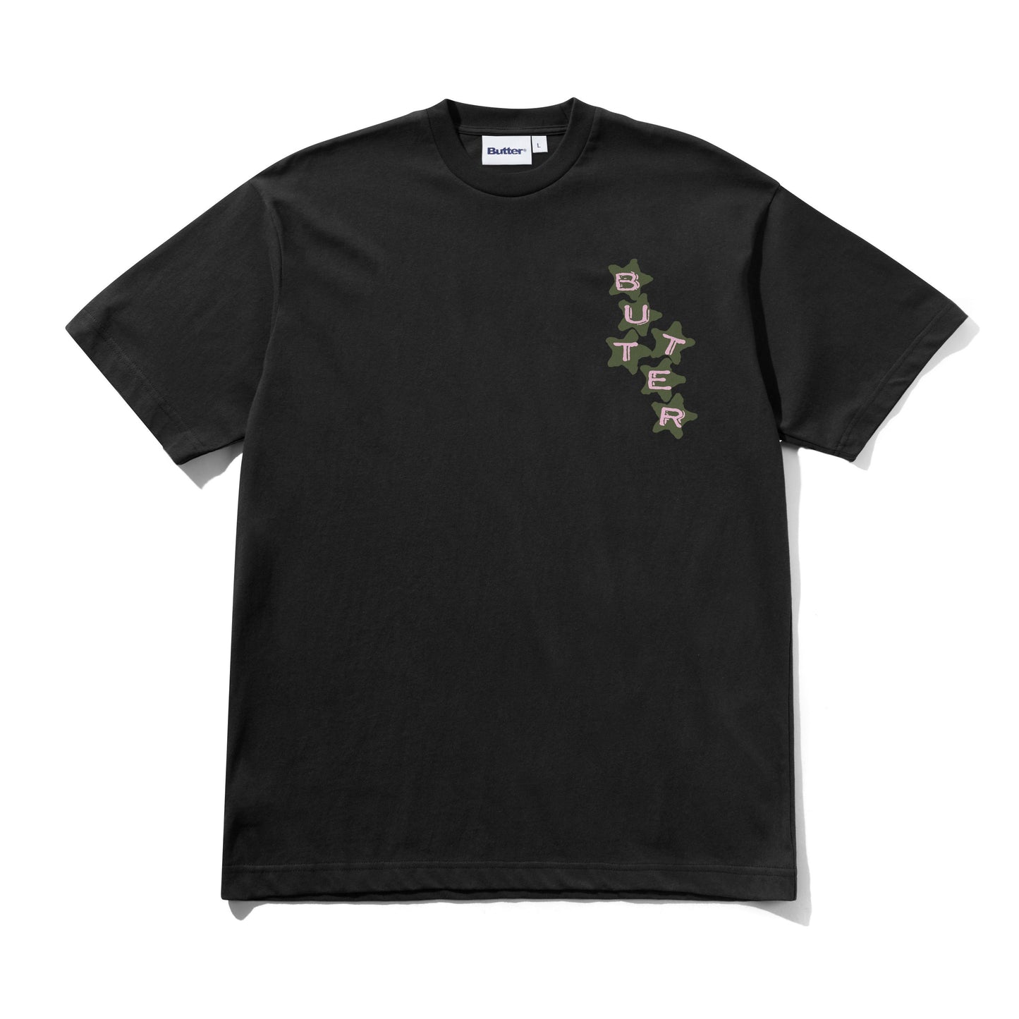 Butter Goods Stars Tee - Black