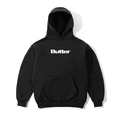 Butter Goods Stencil Logo Hoodie - Black