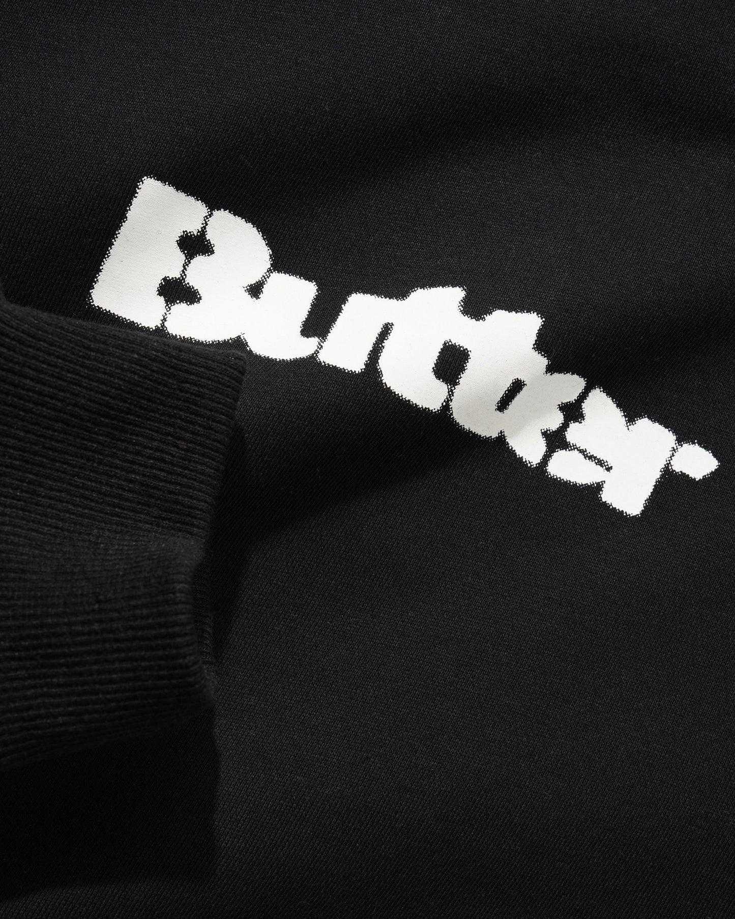 Butter Goods Stencil Logo Hoodie - Black